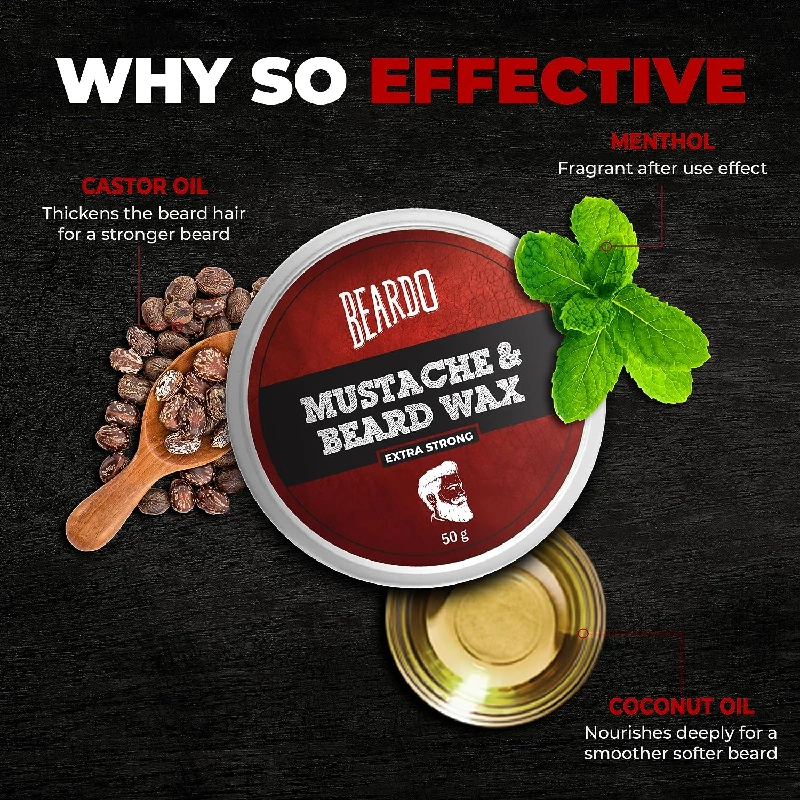 Beardo Beard and Mustache Wax, 50 g-3.webp